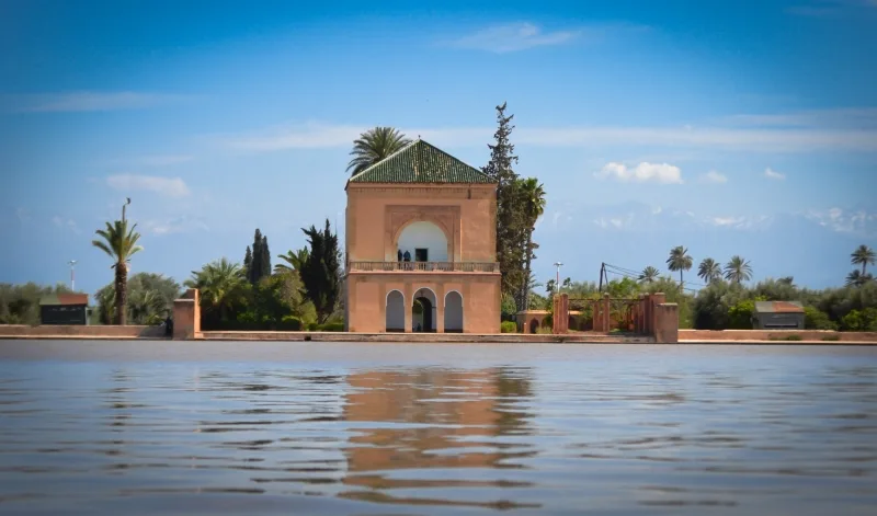 Menara Garden in Marrakesh, Morocco